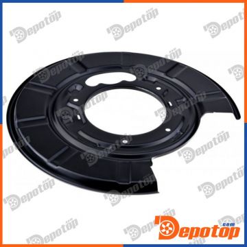 Déflecteur, disque de frein arrière gauche pour MERCEDES | HTO-ME-035